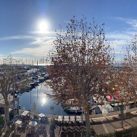 Le Petit Pinson Meerblick Port Golfe-Juan Kültér fotó